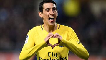 Di María sigue manteniendo el ángel: 13 goles en 2018