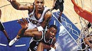 <b>EN PICADO.</B> La final entre Spurs y Nets perdió un 36% de audiencia.