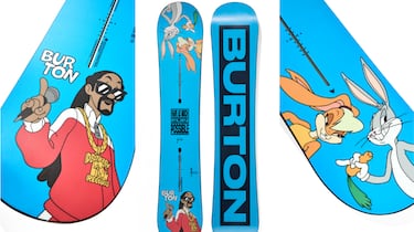 Snoop Dogg, los Looney Tunes y Burton: una tabla de snowboard a la que no le falta de nada