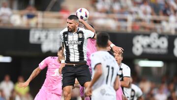 Datkovic, en el choque de la primera jornada frente al CD Eldense.