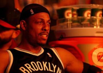 Paul Pierce en el American Airlines Arena de Miami.