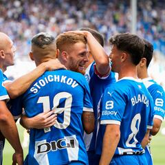 Vicente: “Llegar al parón con siete puntos es muy importante”