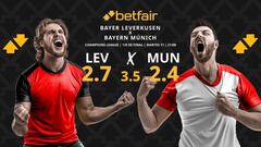 Bayer Leverkusen vs. Bayern Múnich: horario, dónde ver, pronósticos y cuadro