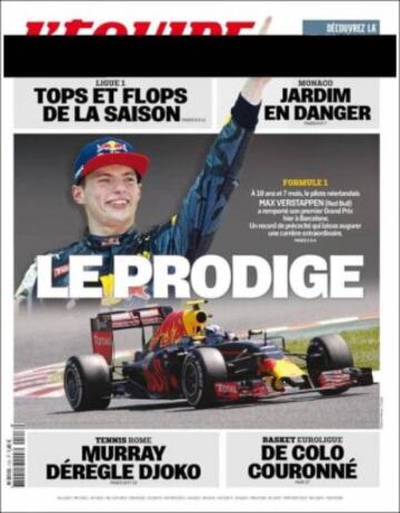 Portadas de la prensa mundial