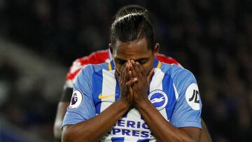 Jos&eacute; Izquierdo ser&iacute;a titular en el partido del Brighton ante Manchester United.