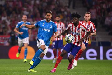 Sami Khedira y Thomas Partey.