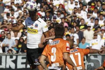Colo Colo no tuvo problemas para golear a Cobreloa, en el Monumental.