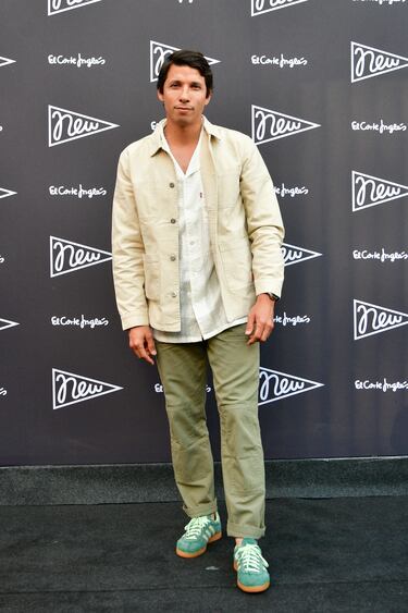 Jose Castellano posa en la alfombra roja de la la presentación de la nueva campaña del Corte Inglés 'New' en Madrid.
 
 
 