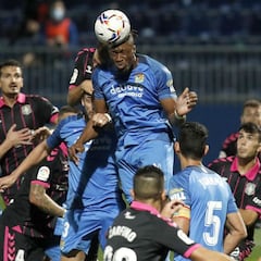 Fran Fernández respira al sacar un punto del Fernando Torres