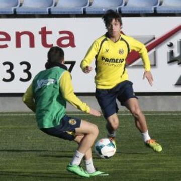 ESTRENO. La joya cedida por el Atlético podrá jugar hoy sus primeros minutos con el Villarreal.