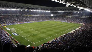 RCDE Stadium, Cornellá-El Prat, campo de fútbol oficial del Espanyol.