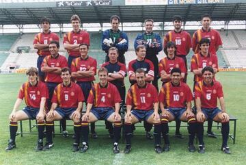 The kit Spain wore from 1993 to 1995.