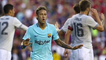 26/07/17 PRETEMPORADA PARTIDO AMISTOSO
Partido Internacional Cup
BARCELONA - MANCHESTER UNITED
GOL 1-0 NEYMAR ALEGRIA