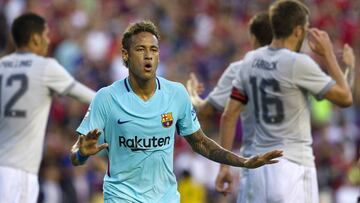 26/07/17 PRETEMPORADA PARTIDO AMISTOSO
 Partido Internacional Cup 
 BARCELONA - MANCHESTER UNITED
 GOL 1-0 NEYMAR ALEGRIA 