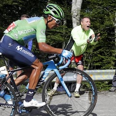 Nairo: "No vamos a ponernos a llorar, no fue mi día"