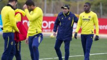 DE LA PARTIDA. Marcelino pondr&aacute; ma&ntilde;ana de titular a Campbell.
 