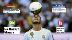 Las otras confesiones de Hazard: los penaltis de Sergio Ramos, confidencias con Florentino...