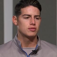 James repasa sus consejos a Mina y la relación con Carlo Ancelotti