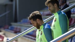 Piqué: "Tener a Messi en el Barcelona es un privilegio"