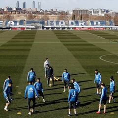 Real Madrid's final session ahead of trip to play Real Betis