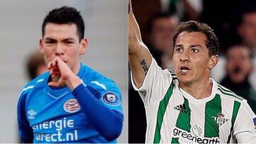 'Chucky' Lozano líder de goleo, Guardado marca con el Betis