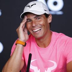 Nadal: "Estoy preparando mi juego más que el partido ante Dellien"