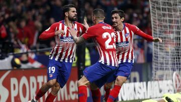 1x1 del Atlético: Costa sólo apareció para romper su sequía