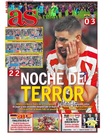 Las portadas de AS de octubre