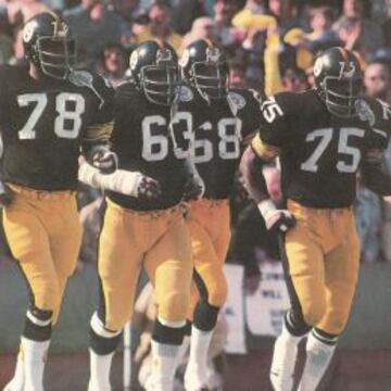 La cortina de acero de los Pittsburgh Steelers.