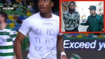 Martins sees red for message aimed at jailed Rubén Semedo