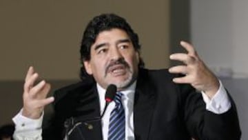 Maradona, en una imagen de archivo.