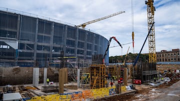 20/01/24 
OBRAS AMPLIACION REMODELACION CAMP NOU BARCELONA