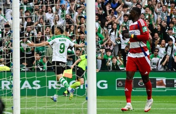 Arana igualó el partido en el minuto 10.