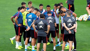 Alineación posible de España hoy ante Rumanía