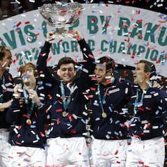 Rublev y Medvedev le dan a Rusia su tercera Ensaladera