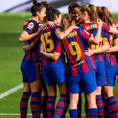 El Barça, con los 100 goles a tiro