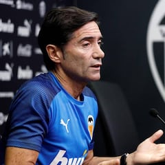 Marcelino, en la historia de LaLiga y del Valencia