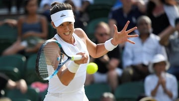 Garbiñe Muguruza ha demostrado carácter en Wimbledon.