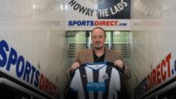 Rafa Benítez, nuevo entrenador del Newcastle.
