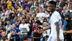 Vinicius Camp Nou racist abuse reported by LaLiga