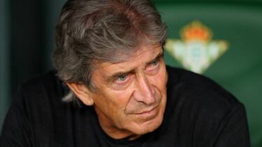 Manuel Pellegrini, entrenador del Betis.