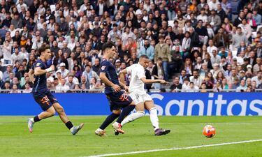 Comenzó la segunda parte y Mbappé volvió a anotar en el partido.