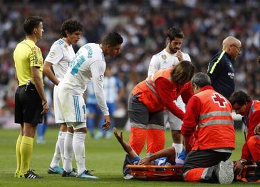 Málaga's Juankar out for the season with ACL injury