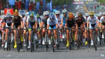 El ciclismo femenino ya estrenó en 2014 su carrera del Tour de Francia en los Campos Elíseos.
