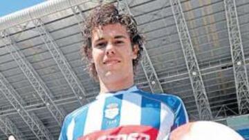 <b>AGRADECIDO. </b>El centrocampista balear agradeció al Recre la oportunidad que le brinda de jugar en Primera.