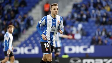 Loren, jugador del Espanyol.