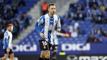 Loren, jugador del Espanyol.