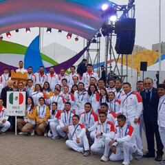 Bandera de México ya ondea en la villa Panamericana de Lima