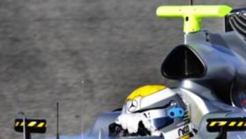 Rosberg el más rápido en Jerez, Alonso cuarto