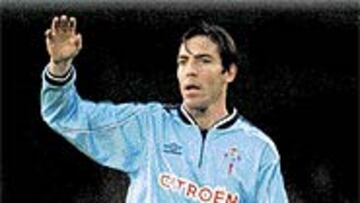 <b>FELIZ</B>. Eduardo Berizzo continuará dos temporadas más jugando en el Celta, cumpliendo así su deseo de continuar en Vigo.